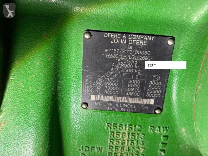 Lantbrukstraktor John Deere 8.345R Ultimate...