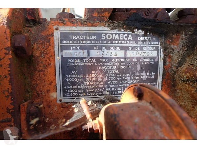 Tractor Someca DA 50L