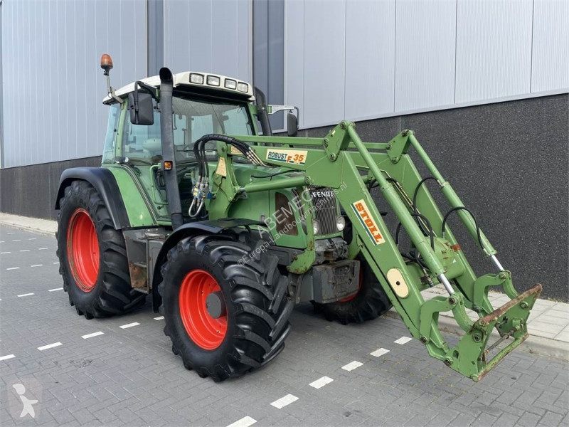 Landbrugstraktor Fendt 409 vario met Stoll FZ...