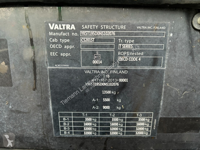 Landbrugstraktor Valtra  T195