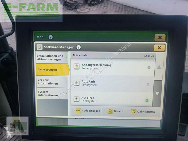 Landbrugstraktor John Deere  6155r