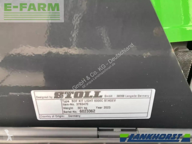 Landbrugstraktor Deutz-Fahr  6125 c rvshift