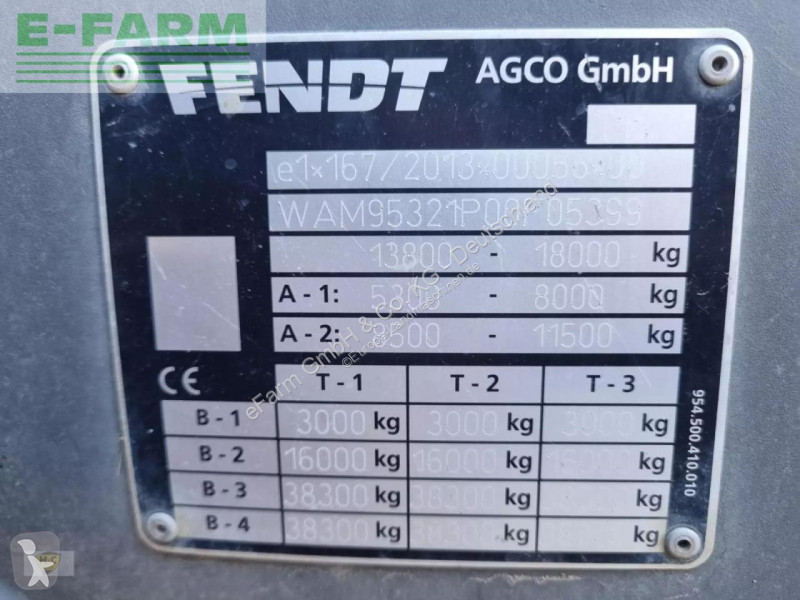 Landbrugstraktor Fendt  936 vario powerplus...