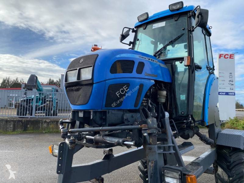 Tracteur agricole Landini REX R70V Enjambeur a...