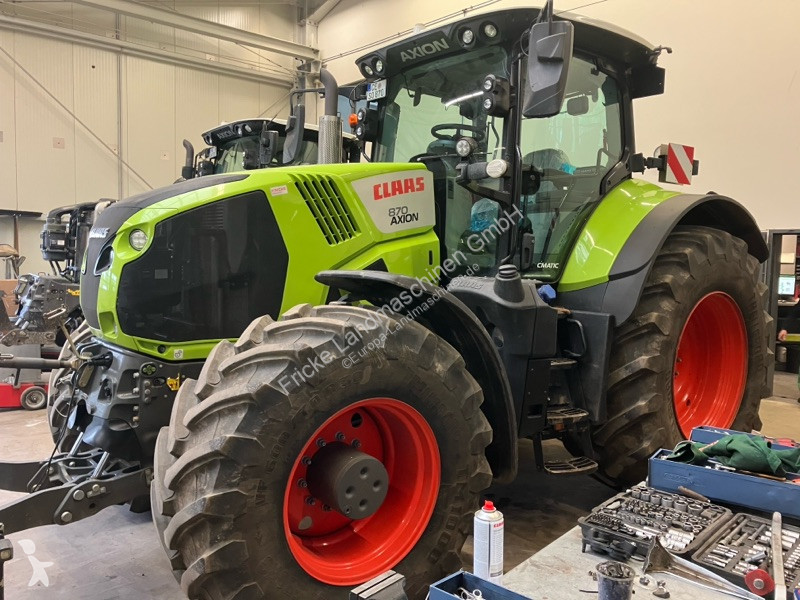 Landbrugstraktor Claas  Axion 870 Cmatic Cebis...