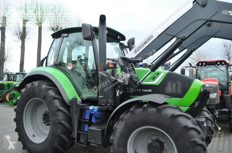 Deutz-Fahr agrotron p + quicke q78 tractor