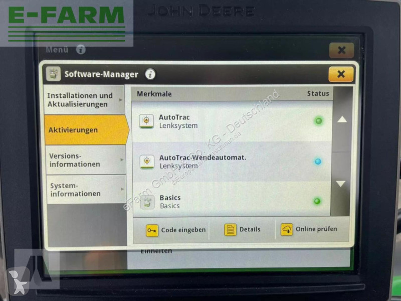 Landbrugstraktor John Deere  6135 r