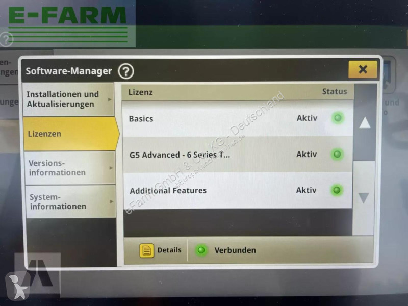 Landbrugstraktor John Deere  6r185