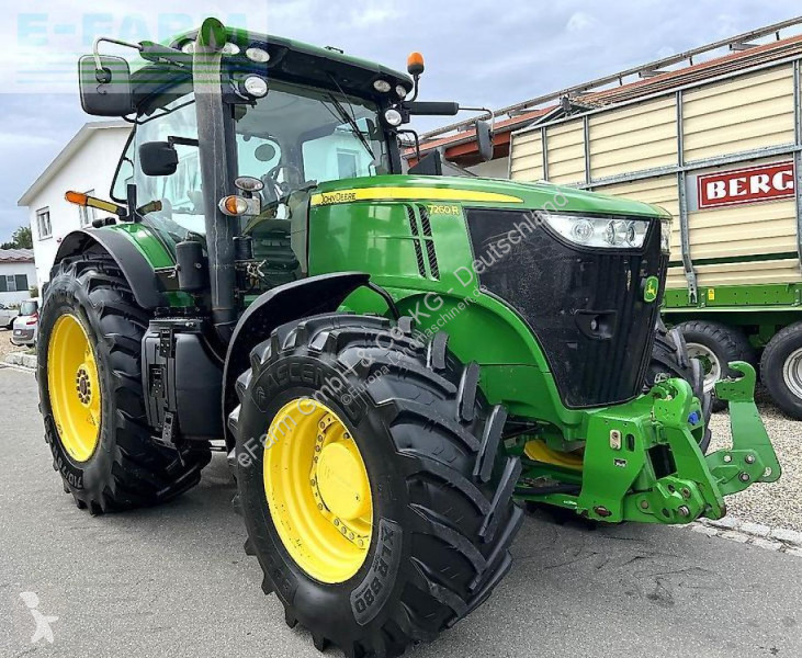 Landbrugstraktor John Deere  7260 r mit einer...