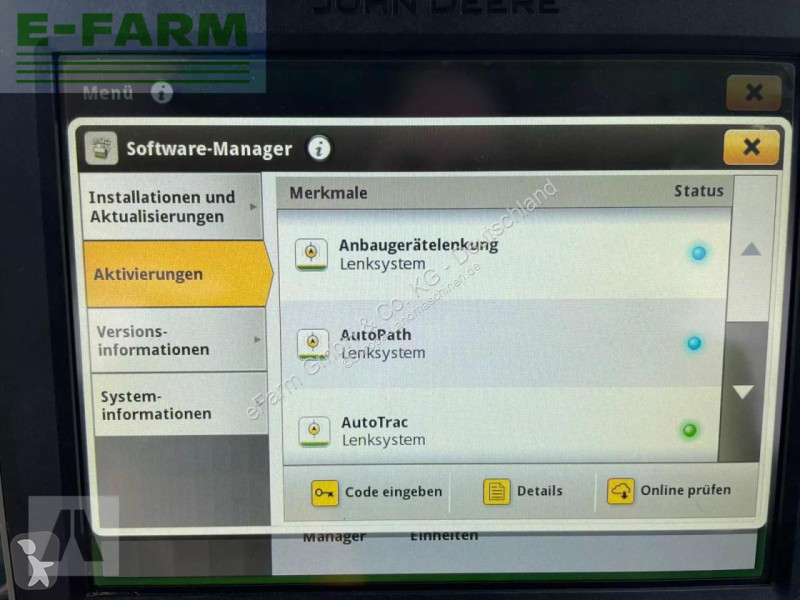 Landbrugstraktor John Deere  6r 185 6r185