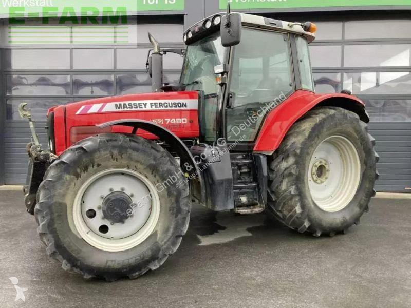 Landbrugstraktor Massey Ferguson  7480 dyna-vt