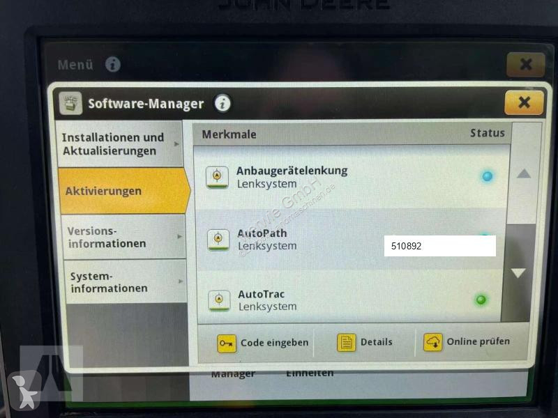Landbrugstraktor John Deere 6R 185