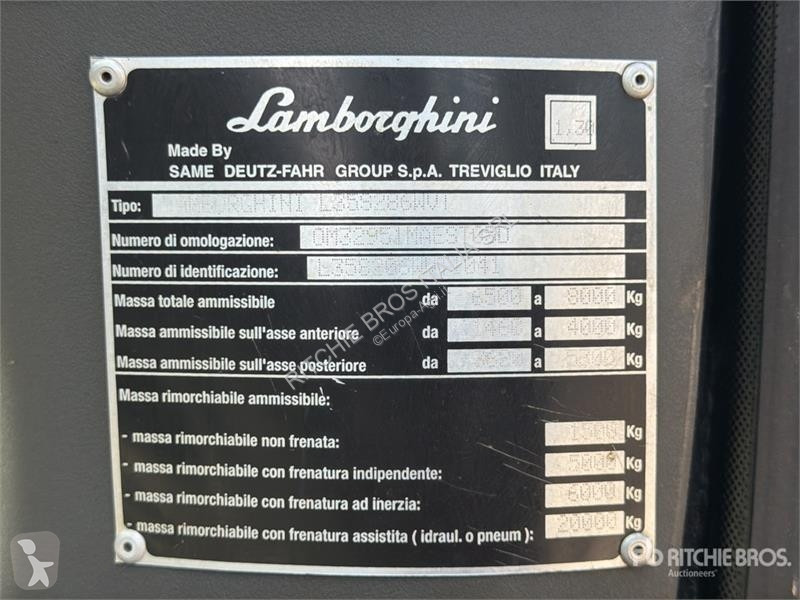 Tractor Lamborghini Champion 120 4WD Tractor