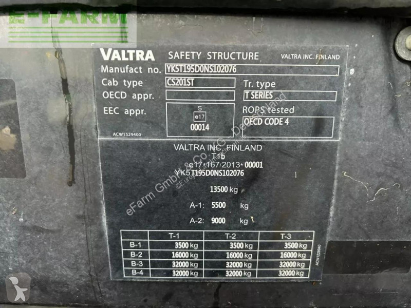 Landbrugstraktor Valtra  t195