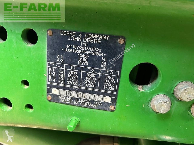 Landbrugstraktor John Deere  6r 195