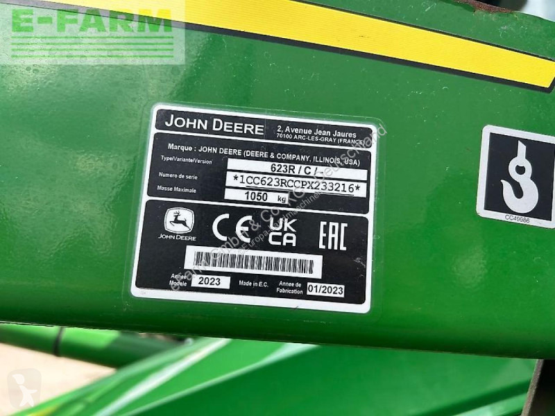 Landbrugstraktor John Deere  6m 125