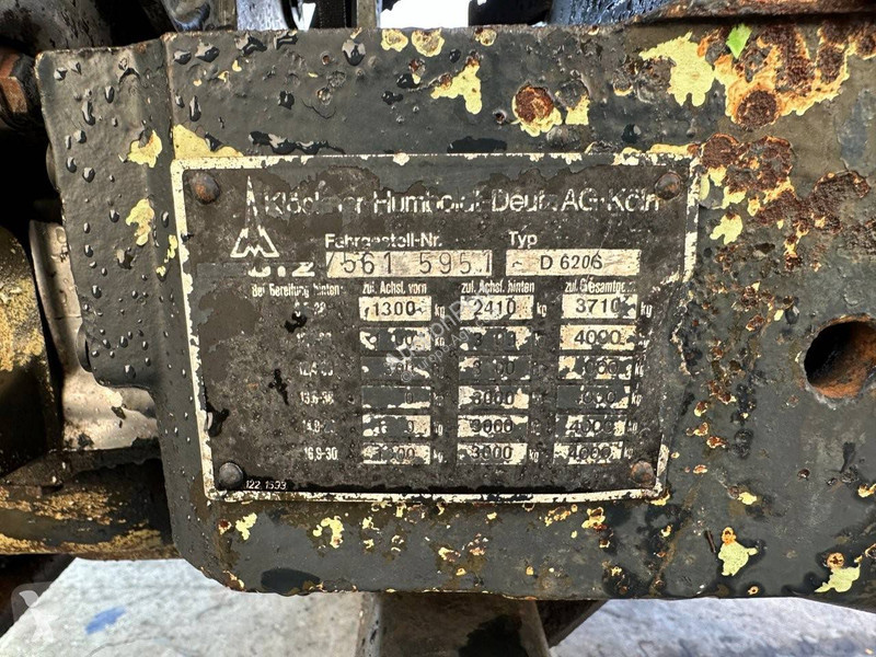 Tractor Deutz Fahr 6206