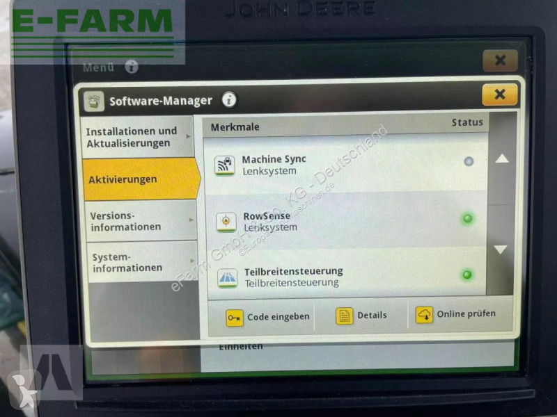 Landbrugstraktor John Deere  6135 r