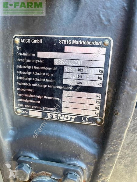 Landbrugstraktor Fendt  828 scr