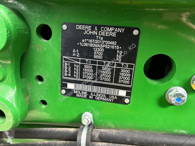 Lantbrukstraktor John Deere 6M 180 / kein 617 /...