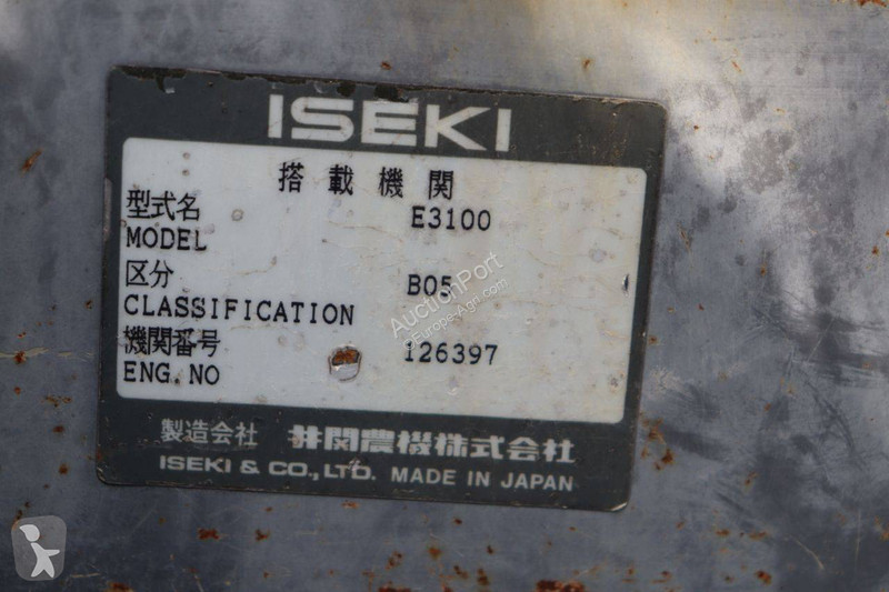 Tractor Iseki TM17