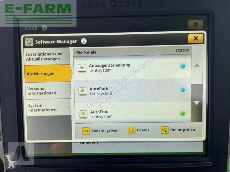 Landbrugstraktor John Deere  6135 r