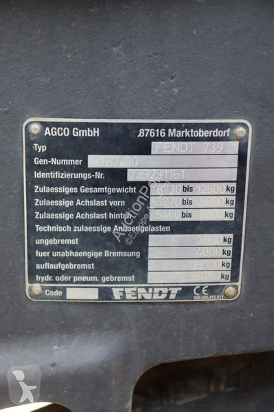 Lantbrukstraktor Fendt 716 Vario