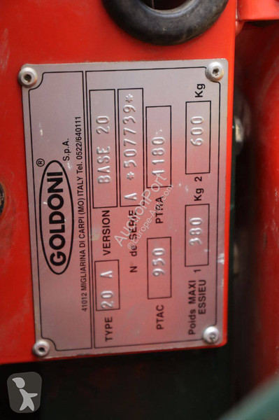 Сільськогосподарський трактор Goldoni Base 20A