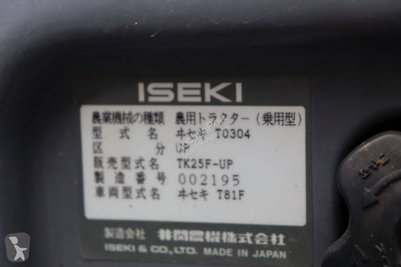 Tractor Iseki TK25