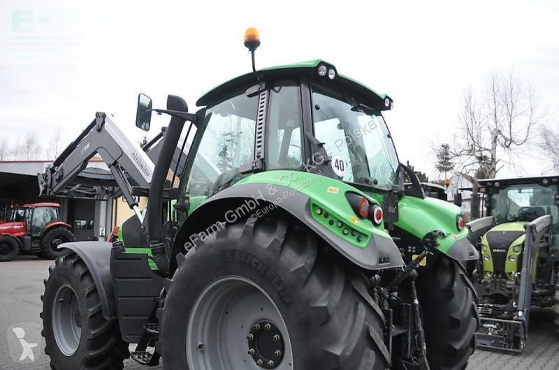 Deutz-Fahr agrotron p + quicke q78 tractor