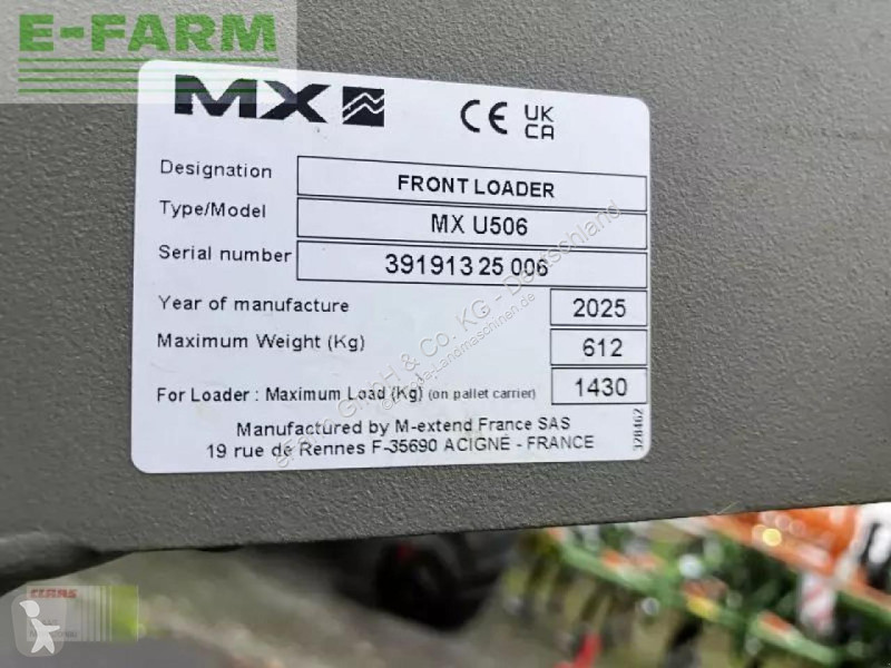 Landbrugstraktor Claas  axos 240 advanced mit...