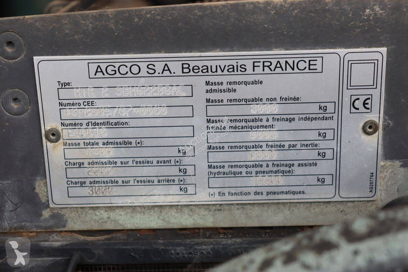 Tractor agrícola Massey Ferguson 3650 GE Xtra