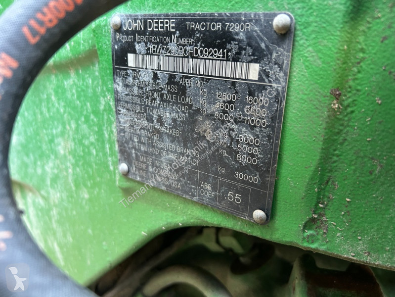 Tractor John Deere 7290R