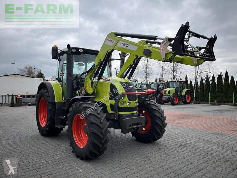 Traktor Claas  ares 617 atz + claas fl120 ATZ