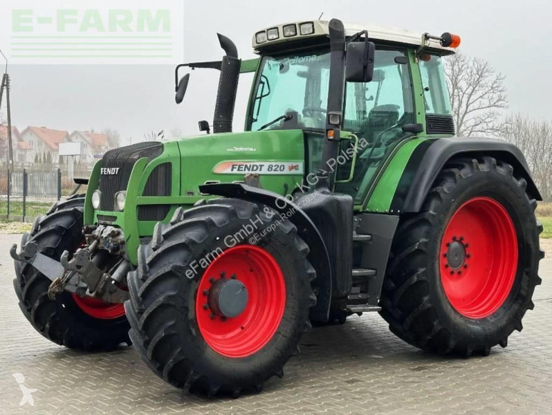 Fendt  820 vario tms tractor