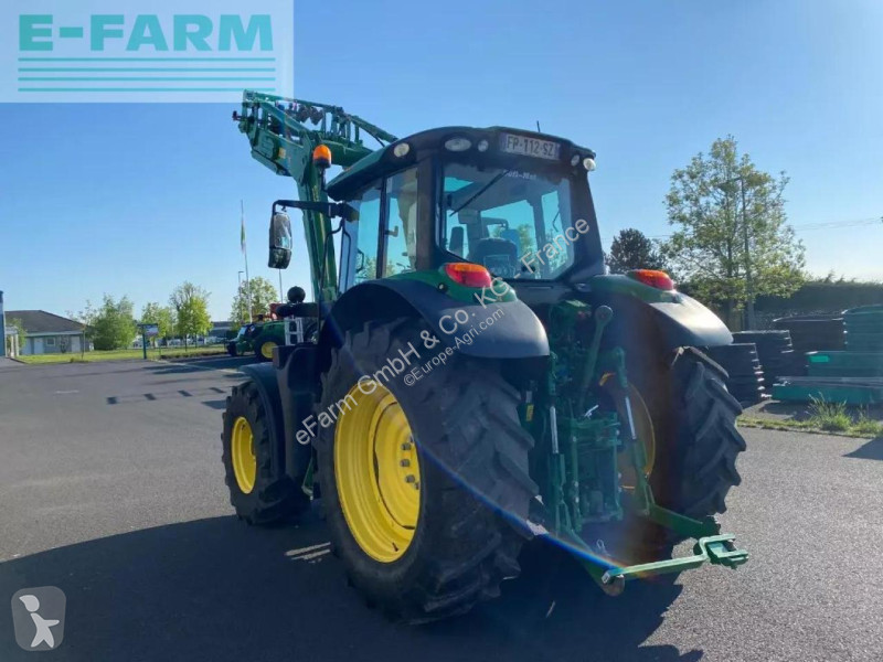 Landbrugstraktor John Deere  6110 m command quad