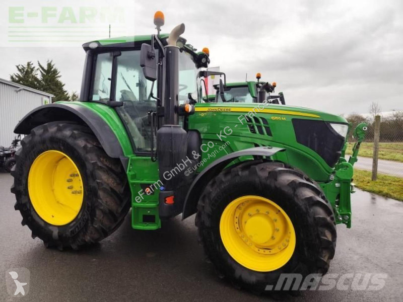 Landbrugstraktor John Deere  6155m