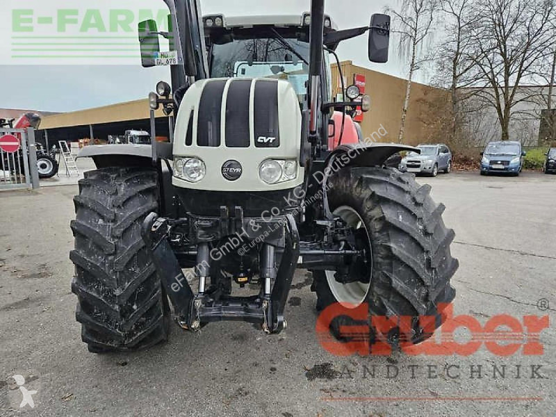 Tractor agrícola Steyr  cvt 6185 hi-escr