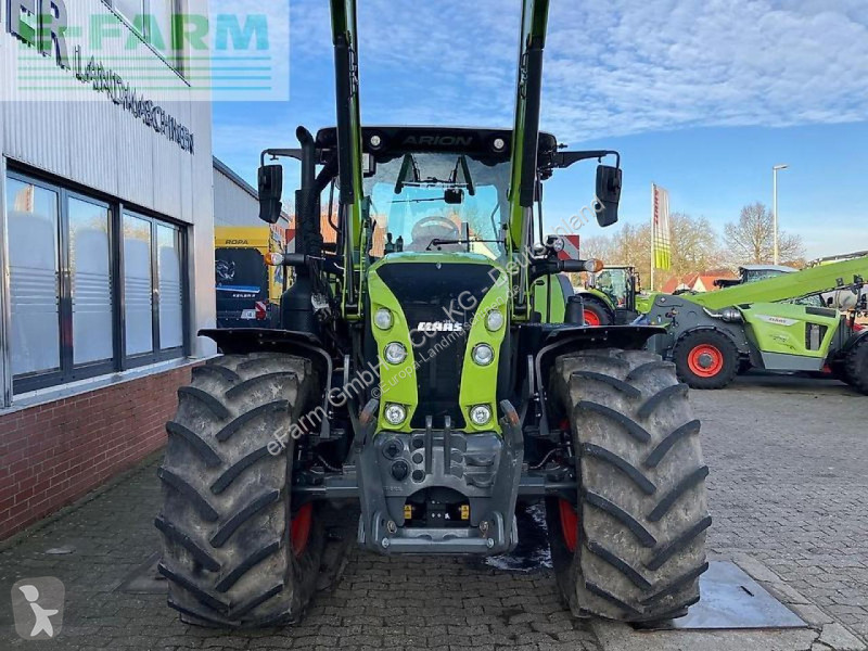 Landbrugstraktor Claas  arion 650 cis + fl140 CIS+