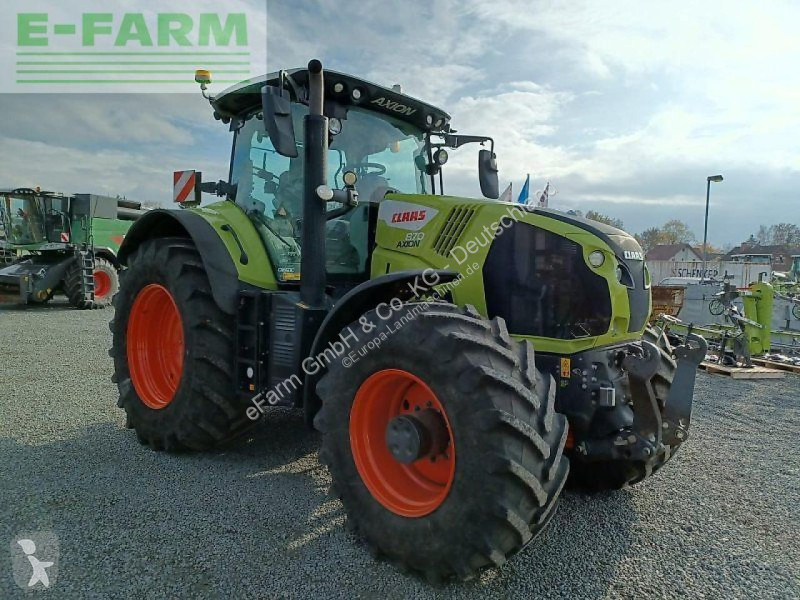 Landbrugstraktor Claas  axion 870 cmatic CMATIC