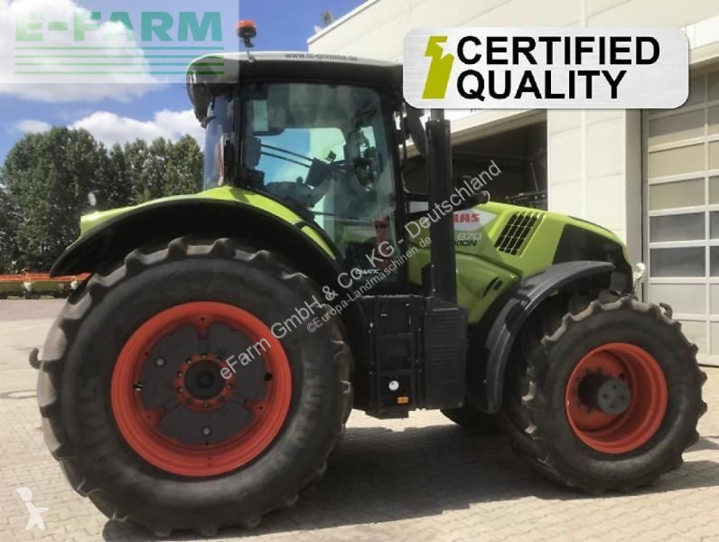 Landbrugstraktor Claas  axion 870 cmatic cebis