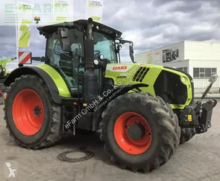 Landbrugstraktor Claas  arion 660 cmatic stage v