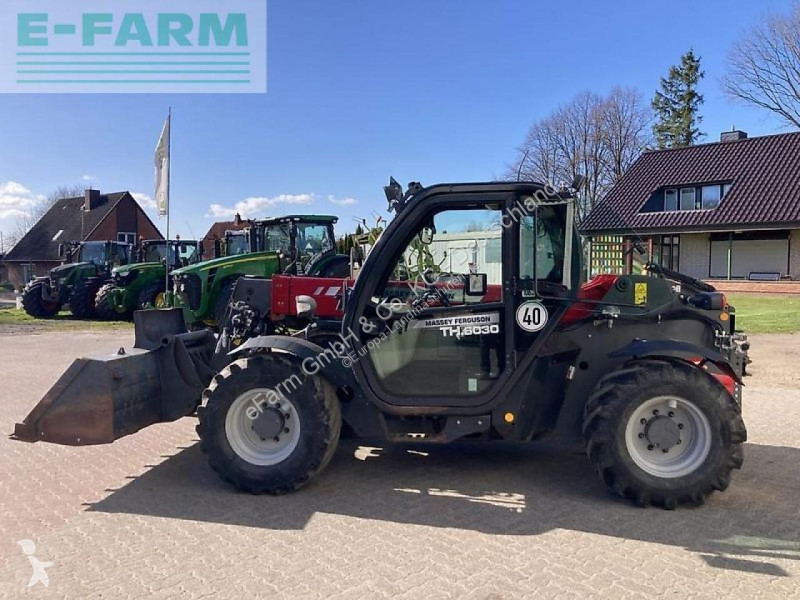 Landbrugstraktor Massey Ferguson  th 6030 h