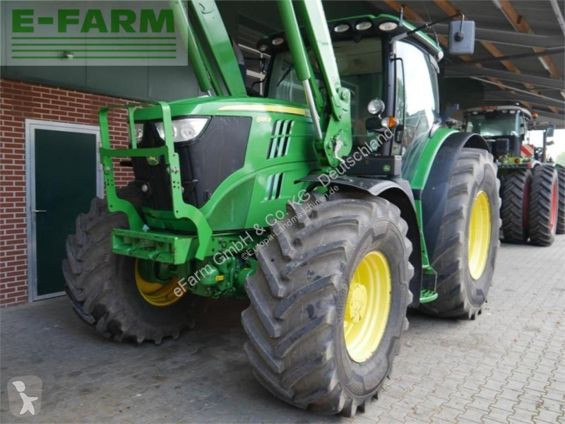 Landbrugstraktor John Deere  6195r ap + frontlader
