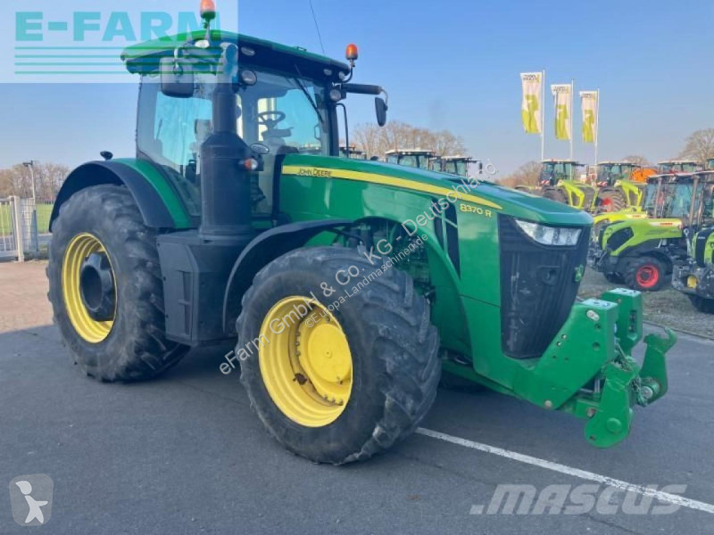 Landbrugstraktor John Deere  8370 r autopowr
