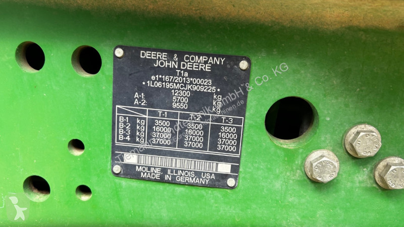 Lantbrukstraktor John Deere 619