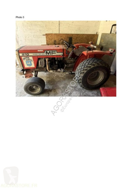 Tractor agrícola Massey Ferguson 210-S