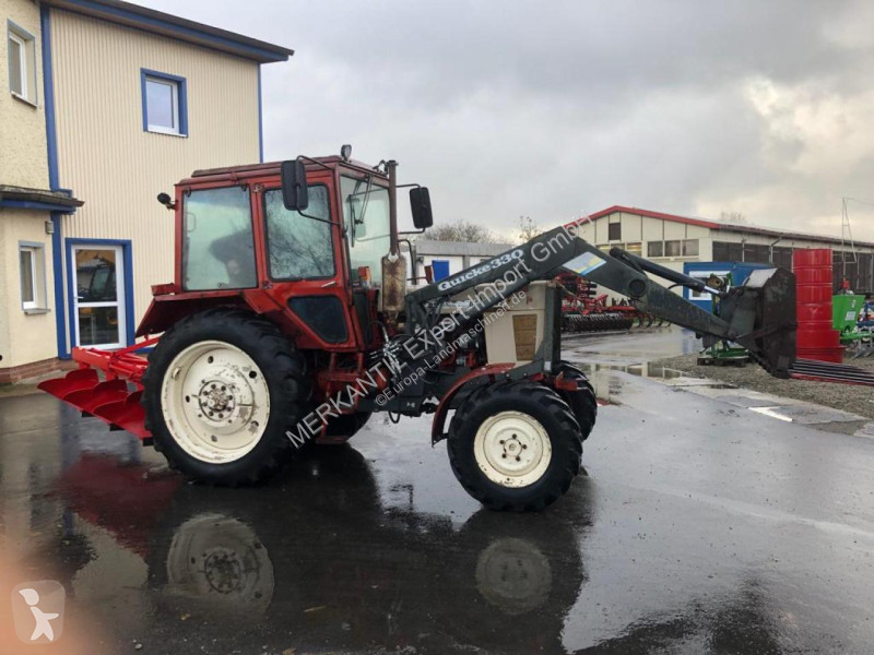 Tractor Belarus  MTS 82 FL + 3 Schar Beetpflug