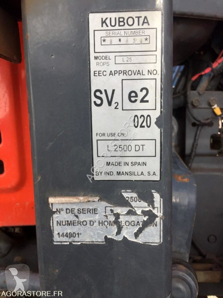 Tractor Kubota L2500D