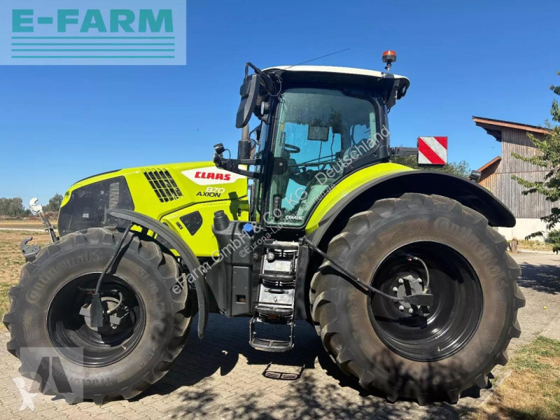 Tracteur agricole Claas  axion 870 cmatic rtk
